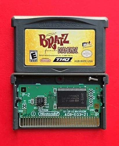 Bratz: Forever Diamondz Game Boy Advance Nintendo GBA Girls Authentic Works