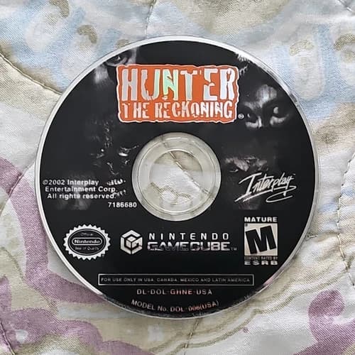 Interplay Hunter: The Reckoning Action-Adventure GameCube M NTSC-U/C Disc Only