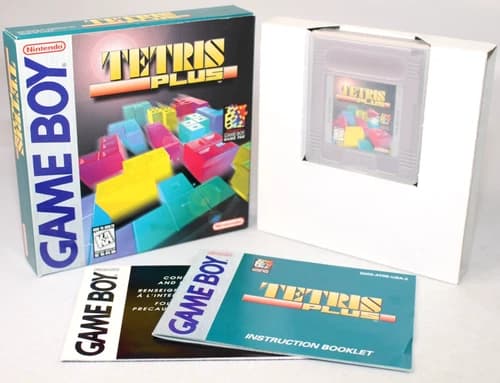 Tetris Plus Nintendo Game Boy Complete CIB Authentic! Great Condition! NICE!