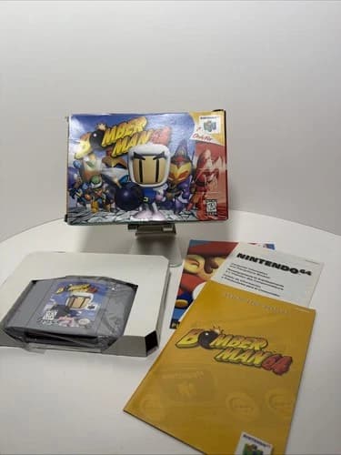 Bomberman 64 (Nintendo 64 N64) Complete - Tested - Authentic!
