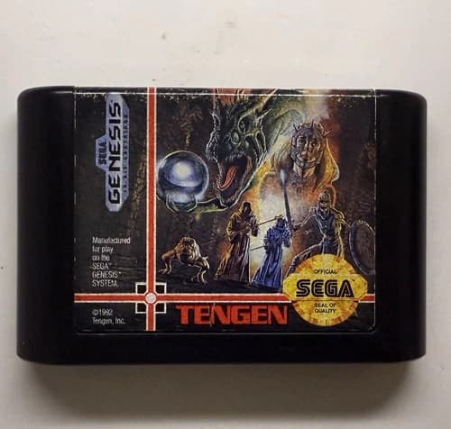 Dragon's Fury (Sega Genesis, 1992) - Authentic - Cleaned And Tested