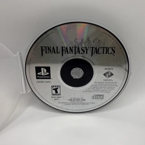 Final Fantasy Tactics (Sony PlayStation 1) Disc Only