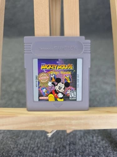 Disney's Mickey Mouse: Magic Wands, Nintendo Game Boy(1998)Tested/Working