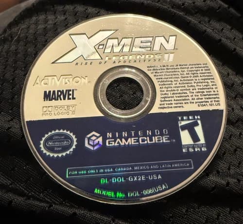X-Men Legends II: Rise of Apocalypse (Nintendo GameCube, 2005) DISC ONLY, TESTED