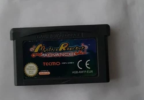 Nintendo Gameboy Advance Gba Monster Rancher Advance