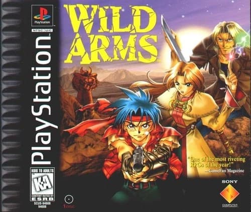 Wild Arms PS1 (Sony PlayStation 1, 1997) – Loose Disc Only – Tested