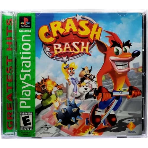 Crash Bash Greatest Hits - Sony Playstation PS1 Tested 1Y Guarantee
