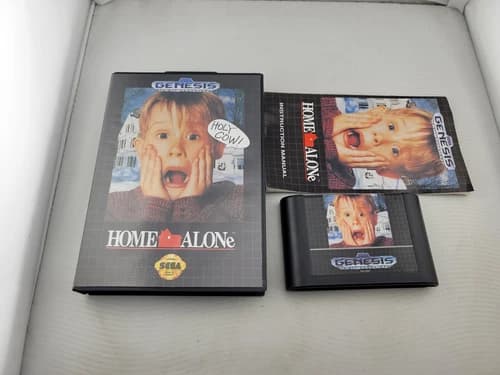 Home Alone Sega Genesis Complete In Box CIB Great Shape