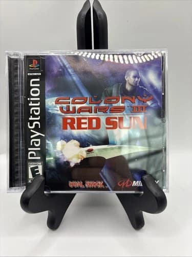 Colony Wars III: Red Sun (Sony PlayStation 1) PS1 CIB Complete Tested Works