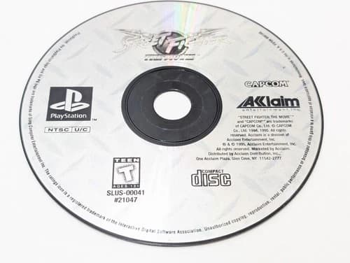 Street Fighter The Movie - (Sony PlayStation 1 PS1) Disc Only Tested Working