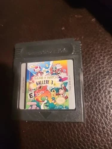 Game and Watch Gallery 3 (Gameboy, 1999) Cartridge ONLY - Authentic!!
