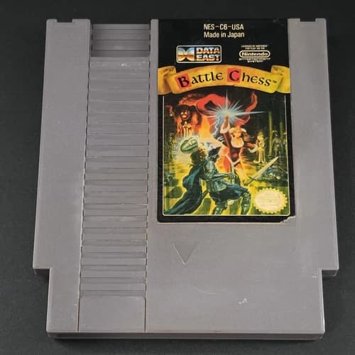 Nintendo NES Battle Chess (1990) Game Cartridge Only Tested OEM