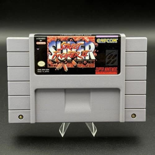 Super Street Fighter II, 2 (Super Nintendo, SNES) - TESTED