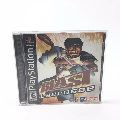 Blast Lacrosse (Sony PlayStation 1, 2001) PS1 Complete