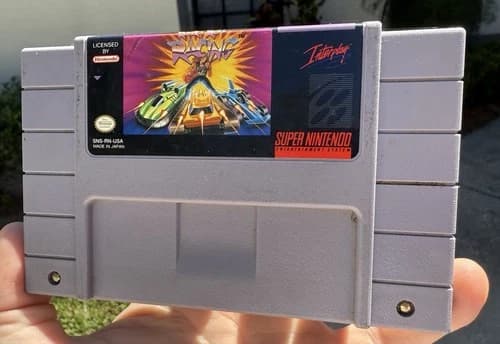 Rock n' Roll Racing (Super Nintendo Entertainment System, 1993) SNES Cartridge