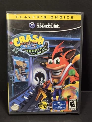 Crash Bandicoot The Wrath of Cortex Nintendo GameCube Players Choice Complete