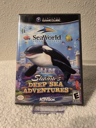 SeaWorld: Shamu's Deep Sea Adventures Nintendo GameCube Free Shipping