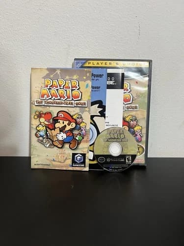 Paper Mario: The Thousand-Year Door Nintendo CIB GameCube Complete TESTED CLEAN