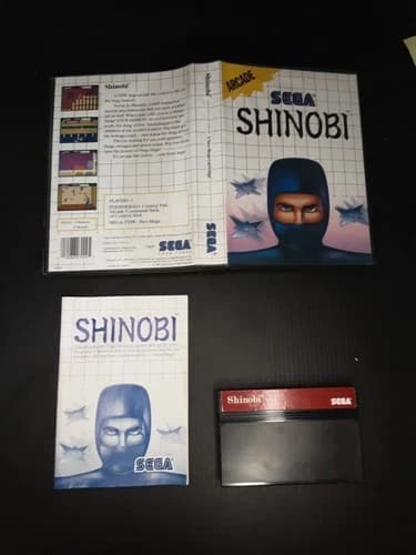 Sega Master System Shinobi 1988