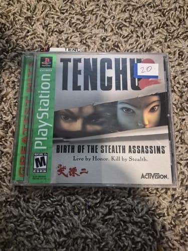 Tenchu 2 Birth of the Stealth Assassins Sony PlayStation 1 PS1 Greatest Hits