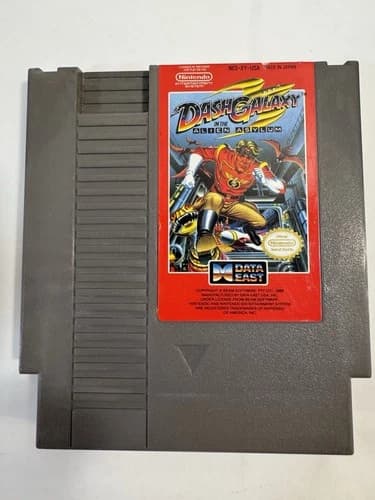 Dash Galaxy In The Alien Asylum NES Nintendo Video Game Ready 2 Ship Tested