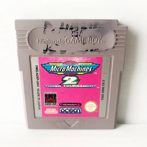Micro Machines 2 Turbo Tournament - Nintendo GameBoy - Tested & Working