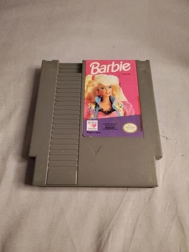 Barbie (Nintendo Entertainment System, 1991) TESTED & WORKING