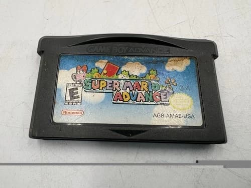 Super Mario Advance Game Boy Advance Tested Works