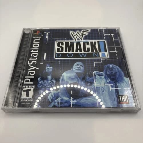 WWF SmackDown! (PS1 Sony PlayStation 1) CIB Complete TESTED