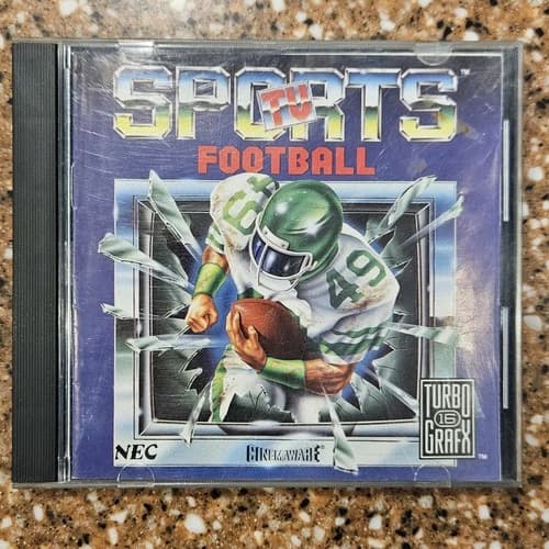 TV Sports Football - Complete - Turbografx-16