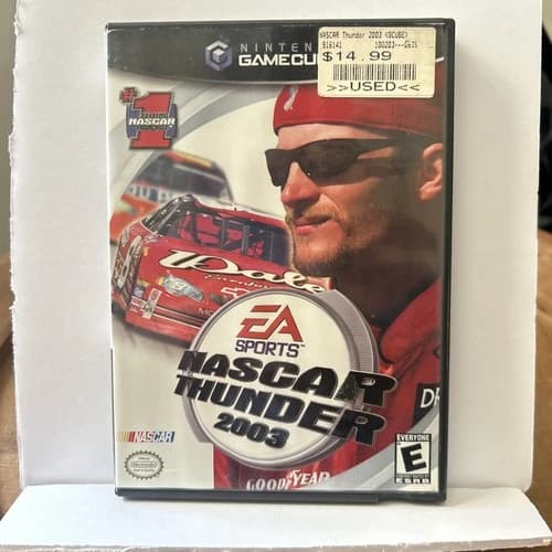 NASCAR Thunder 2003 (Nintendo GameCube, 2002) Complete In Box