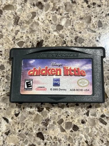gameboy advance chicken little