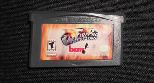 Fire Pro Wrestling (Nintendo Game Boy Advance, 2001) WCW, WWF, WWE, ECW, GBA