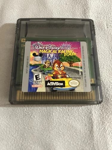 Walt Disney World Quest: Magical Racing Tour Game Boy Color -AUTHENTIC & TESTED*