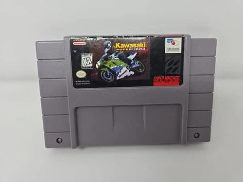 Kawasaki Superbike Challenge (SNES) Super Nintendo Cartridge Only 1995 RARE