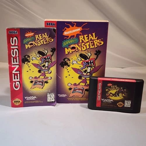 SEGA Genesis AAAHH!! Real Monsters