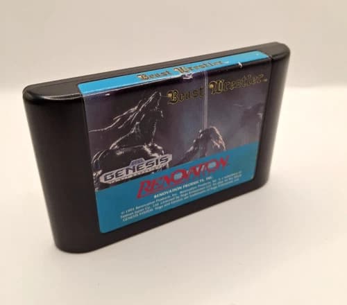 Beast Wrestler Sega Genesis Cartridge only NICE LOOK!