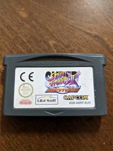 Super Street Fighter 2 Turbo Revival - Nintendo Gameboy Advance - (TESTED)