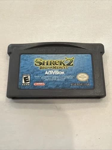 Shrek 2: Beg for Mercy (Nintendo Game Boy Advance, 2004) *TESTED* Works! Fun!