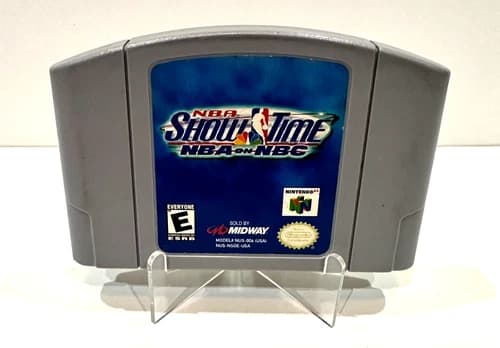 NBA Showtime: NBA on NBC (Nintendo 64, 1999) N64 TESTED and Working Authentic