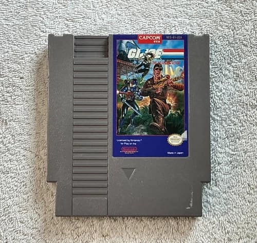 GI Joe the Atlantis Factor Nintendo Entertainment System NES Authentic Tested