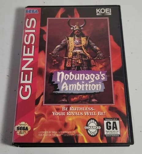 Nobunaga's Ambition (Sega Genesis,1993)