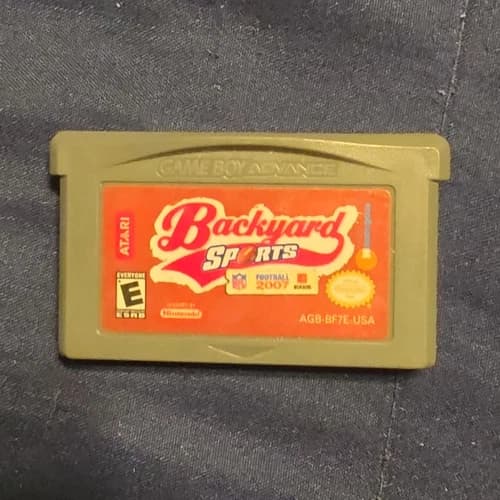 Atari Backyard Sports: Football 2007 Nintendo Game Boy Advance American Football