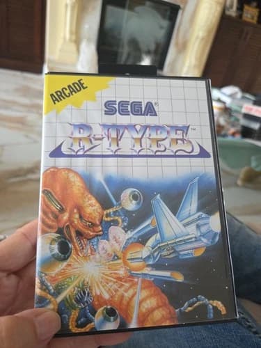 R-Type (Sega Master System) Complete w/Manual Original Game CIB