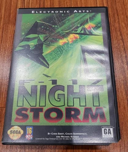 F-117 Night Storm (Sega Genesis)