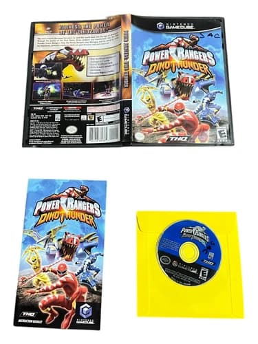 Nintendo GameCube CIB Complete Tested Power Rangers: Dino Thunder