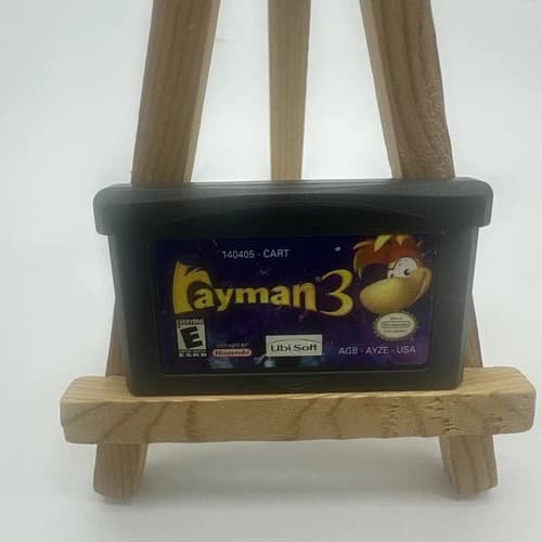 Rayman 3 (Nintendo Game Boy Advance, 2003) GBA Authentic Tested Working