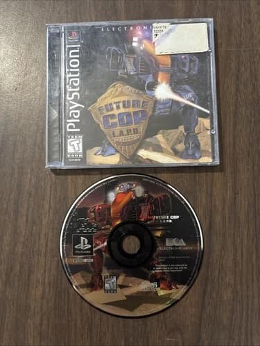 Future Cop LAPD (Sony PlayStation 1, 1998) Complete w/ Manual