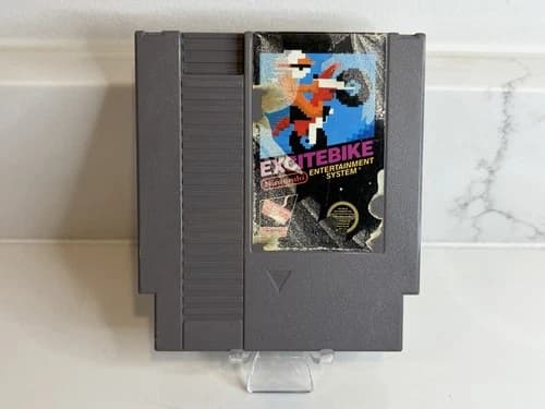 Excitebike - 1985 NES Nintendo Game - Cart Only - TESTED! READ!