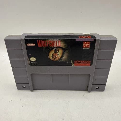 Wolfchild (Super Nintendo SNES, 1993) Authentic Tested Cartridge Only